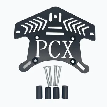 Modificētu Motociklu alumīnija PCX160 Aizmugures atzveltni topbox stiprinājuma plāksne plaukts pārvadātājs leņķis HONDA PCX125 150 160 2014-2022