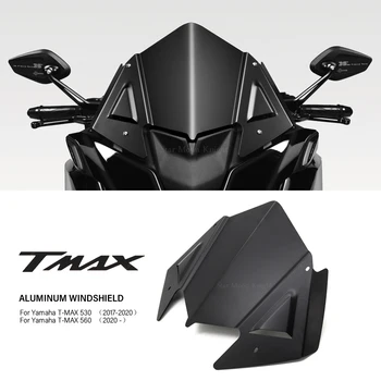 Vējstikls Paredzēts Yamaha T-MAX Tmax 530 (2017-2020) T Max 560 (2020 - ) Aksesuāri Vējstiklu Aptecētājs Vēja Vairogs Deflektoru