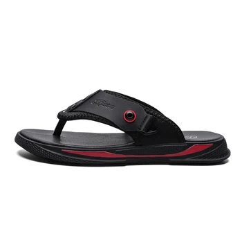 gumijas sandalias sandales slaidu vasaras piscine kurpes pludmales sandales 2020. gadam sandalen cuir sandalle uomo vīriešiem sandalia couro ete lv