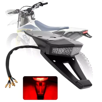 Motocikls, ATV LED Aizmugures Signāla Lampas Bobber Enduro Netīrumi Velosipēds Bremžu Pārtraukt Indikators, Pagrieziena Signāla Gaismu Universālā