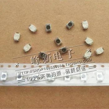 10Pcs Japāna SKRKAGE010 Touch Switch Reset Miniatūras Atslēgas Slēdzis 3*4*1.5 Plāksteris 2 Kājas