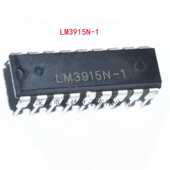 (10PCS) JAUNS LM3915N-1 LM3915N Led Bar Chart Display Driver Čipu Taisni DIP-18 integrālā shēma