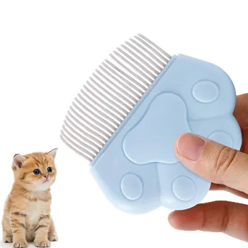 1pc Mini Portatīvo Kaķis Adatu Masāža matu Ķemmes Plastmasas Kaķu Nagiem Matu Šķēres, Sukas, Suņu Kopšanas Instrumenti, Pet Produkti