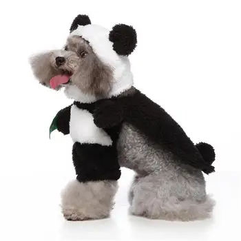 Halloween Dog Kostīmi Halloween Kostīmi Mazajiem Suņiem Panda Un Kovboju Saģērbt Mājdzīvnieki Tērpu Halloween Ziemassvētkiem