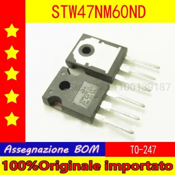 10pcs/daudz STW43NM60ND 43NM60ND STW43N60DM2 43N60DM2 STW47NM60ND 47NM60ND TO-247 jaudas tranzistors