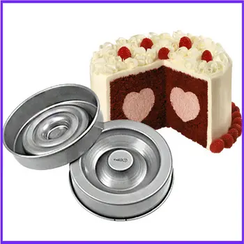 Non-Stick Sirds Garšīgs, Aizpildiet Kūka Pannas Komplekts Sugarcraft Dekorēšanas Kūka Pelējuma Rīki cepšanas trauku Pannas Skārda Komplekts 2gab/komplekts