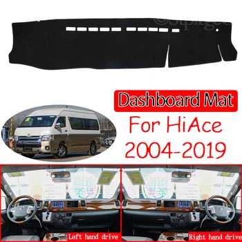 Toyota HiAce Piepilsētas RegiusAce Mazda Bongo 2004~2019 Anti-Slīdēšanas Paklājiņš Paneļa Vāciņu Pad Saulessargs Dashmat Auto Piederumi Paklāju