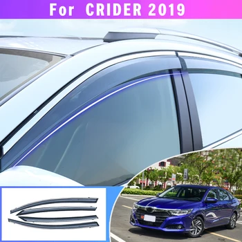 Saule, Lietus, Vizieris, Deflektoru Aizsargiem Logu Weather Shield Honda CRIDER 2019 Auto Dizains Auto Piederumi Markīzes ABS 4gab