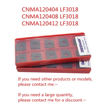 DESKAR CNMA120404 LF3018 CNMA431/CNMA120408 LF3018 CNMA432/CNMA120412 LF3018 CNMA433 CNC Karbīda asmeņu ieliktņiem čuguna