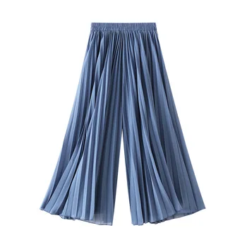 2020 Šifona Liela Dala Kapri Bikses Sieviešu Plus Lieluma Vaļīgas Bikses Bikses, Capri Vintage Streetwear