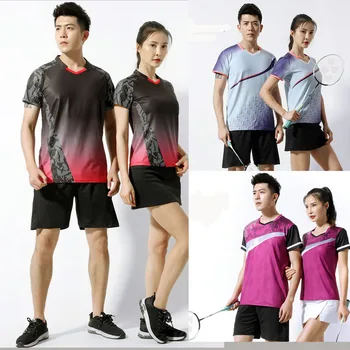 Vīriešu tenisa krekli ,tenis femenino,tee kreklu sporta vīrieši, vīriešu badmintona t-krekls,sieviešu badmintona tenisa t-krekls,ping pong svīteri