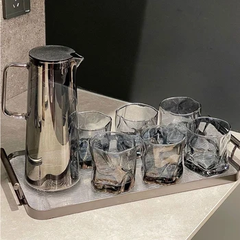 Hydrator noteikts mājsaimniecības stikla teacups un krūzes