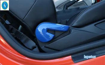 Lapetus Sēdekļa Atzveltnes Krēslu Regulēšanas Roktura Vāciņš Melns, 2 Gab. / 4 Krāsu piemērots Ford Mustang 2015 2016 2017 ABS