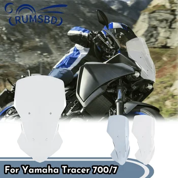 Motocikla Priekšējā Vējstikla Gaisa Plūsmas Deflektoru Sejsegu Par Yamaha Marķiergāzes 700 7 Tracer700 2020 2021 2022 Vēja Vairogs Ekrāns