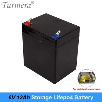 Turmera 6V 6AH Lifepo4 Baterijas Aizstāt Uzglabāšanas Baterijas Bērniem Elektrisko Automobiļu un Motocikla Elektronisko Avārijas Gaismu Lietošanai