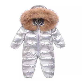 2020 populārs bērnu apģērbi ziemas dūnu jaka zēniem un meitenēm bieza ūdensnecaurlaidīga sniega apģērbi meitenēm apģērbi Parka bērnu mētelis
